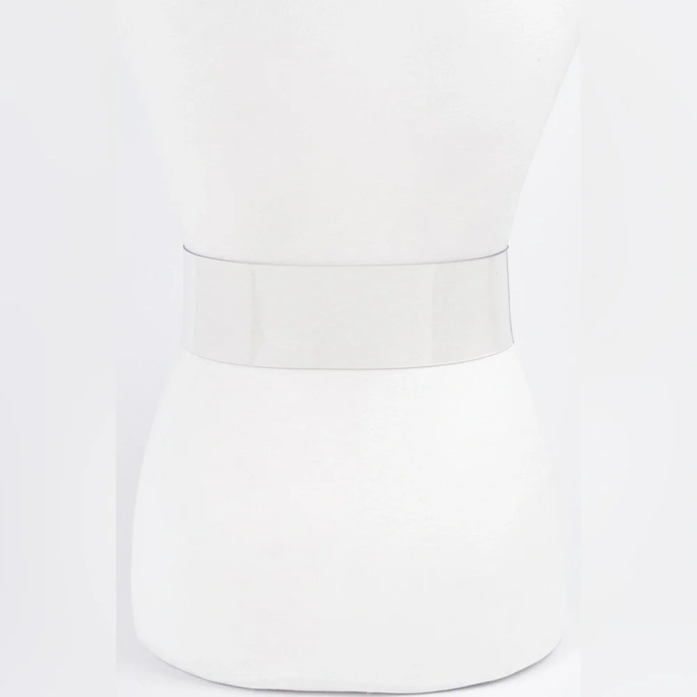 Clear Waist Statement Belt